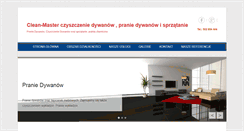 Desktop Screenshot of czyszczenie-dywanow.w.zabrzu.pl